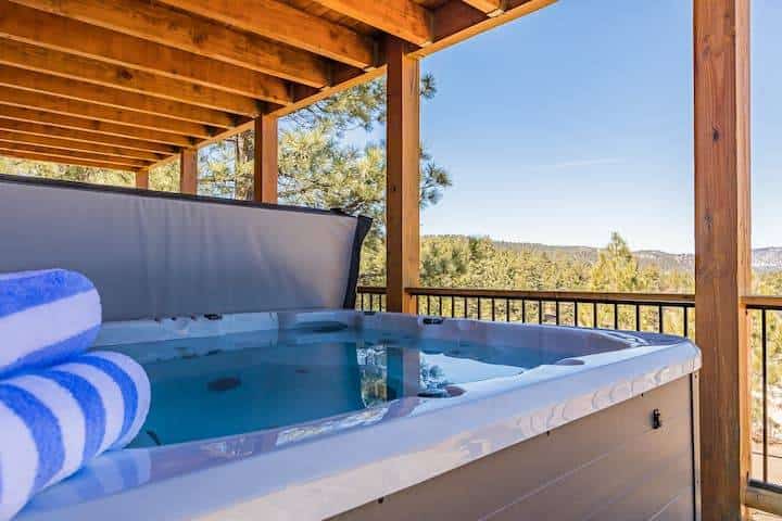big bear cabins with hot tubs