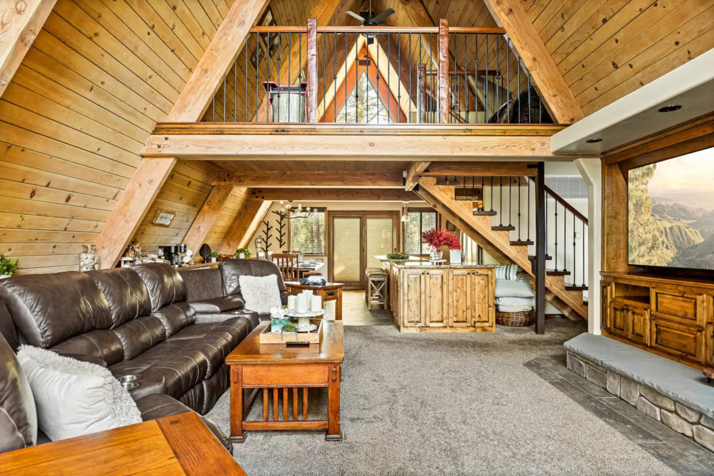 013 Treehouse Cottage A-Frame Big Bear Vacation Rentals